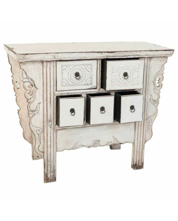 Ingresso Alexandra House Living Bianco 45 x 80 x 101 cm