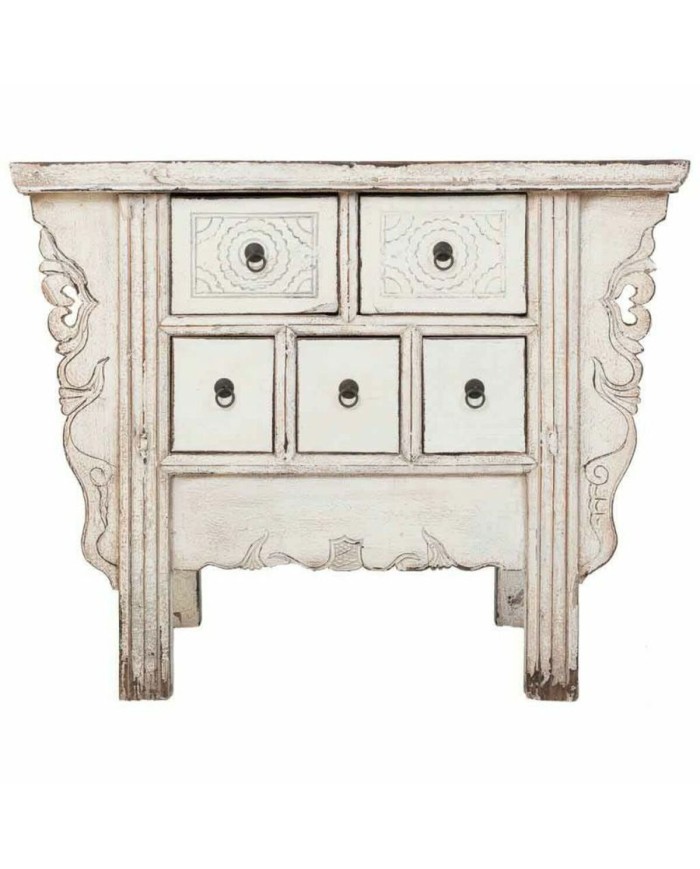 Ingresso Alexandra House Living Bianco 45 x 80 x 101 cm