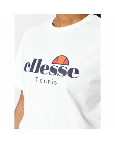 Maglia a Maniche Corte Donna Ellesse Colpo Bianco