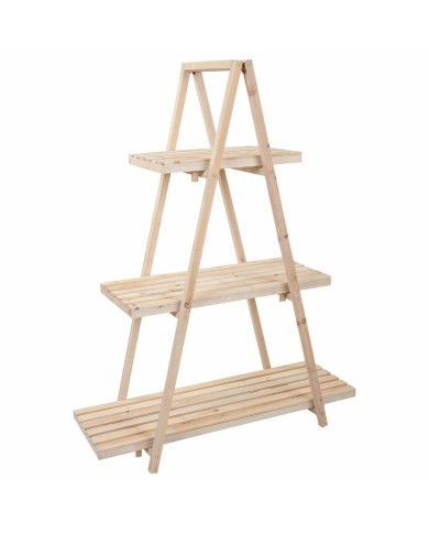 Espositore da Bancone Alexandra House Living Legno di abete 127 x 38 x 98 cm Scaffale 3 Mensole Espositore da Bancone Alexandra House Living Legno di abete 127 x 38 x 98 cm Scaffale 3 Mensole