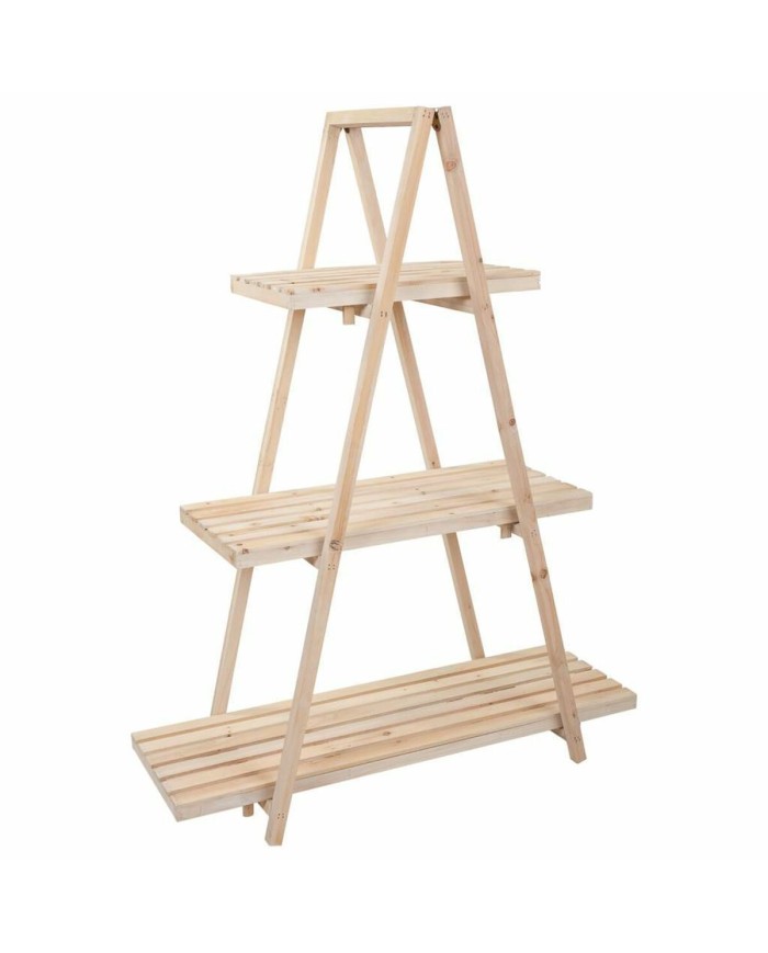 Espositore da Bancone Alexandra House Living Legno di abete 127 x 38 x 98 cm Scaffale 3 Mensole