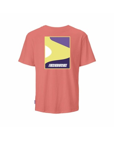 Maglia a Maniche Corte per Bambini Jack & Jones Jcofast Print Tee Ss Arancio Maglia a Maniche Corte per Bambini Jack & Jones Jcofast Print Tee Ss Arancio