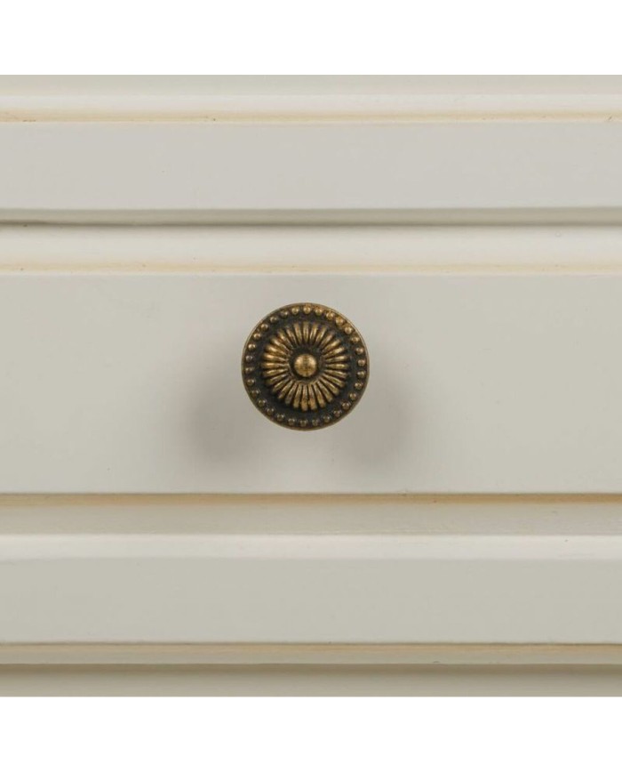 Comodino Alexandra House Living Bianco Naturale 33 x 53 x 37 cm Comodino Alexandra House Living Bianco Naturale 33 x 53 x 37 cm