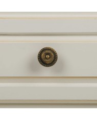 Comodino Alexandra House Living Bianco Naturale 33 x 53 x 37 cm Comodino Alexandra House Living Bianco Naturale 33 x 53 x 37 cm