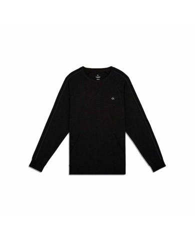 Felpa senza Cappuccio Uomo Calvin Klein Nero Felpa senza Cappuccio Uomo Calvin Klein Nero