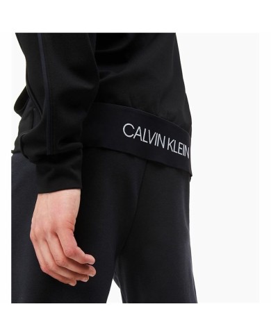 Felpa senza Cappuccio Uomo Calvin Klein Nero Felpa senza Cappuccio Uomo Calvin Klein Nero