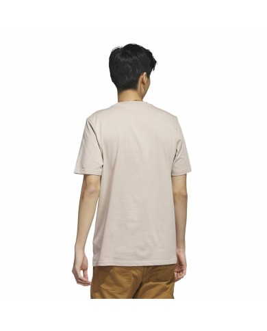 Maglia a Maniche Corte Uomo Adidas Beige Mimetico Maglia a Maniche Corte Uomo Adidas Beige Mimetico