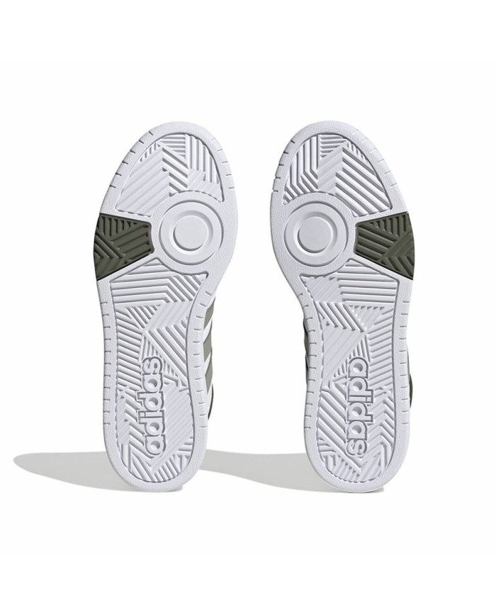 Scarpe da Basket per Adulti Adidas Hoops 3.0 Mid Bianco