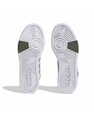 Scarpe da Basket per Adulti Adidas Hoops 3.0 Mid Bianco