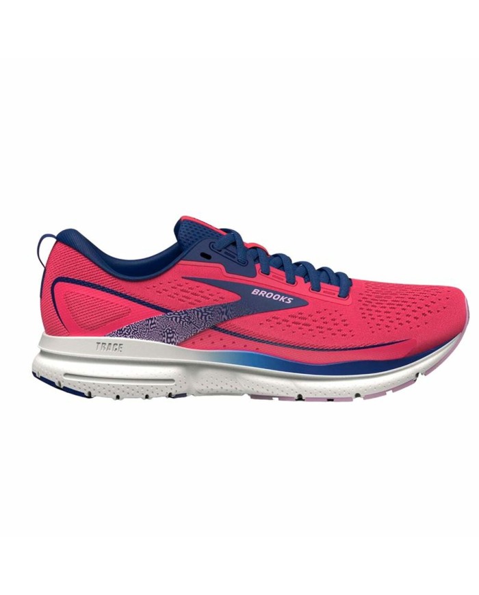 Scarpe Sportive da Donna Brooks Trace 3 Rosso Cremisi Scarpe Sportive da Donna Brooks Trace 3 Rosso Cremisi