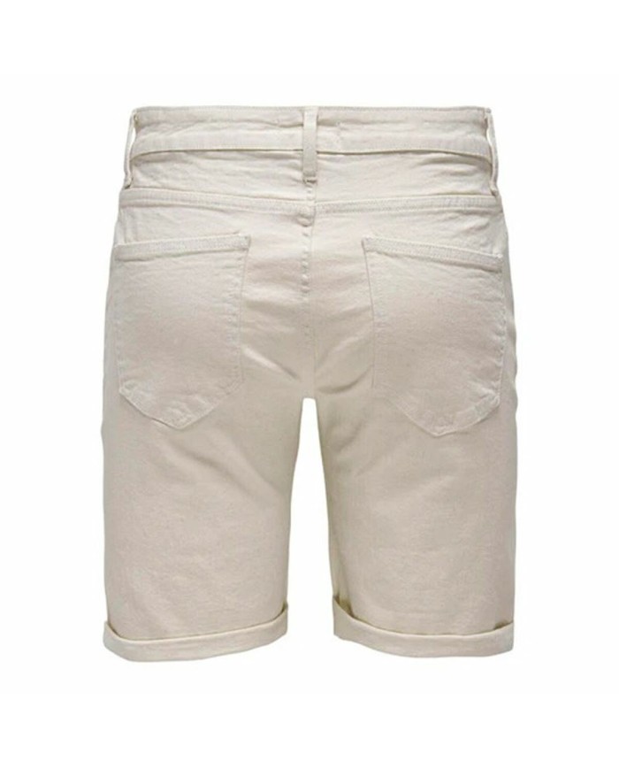 Shorts da Uomo Only & Sons Onsply 9296 Ecru Beige