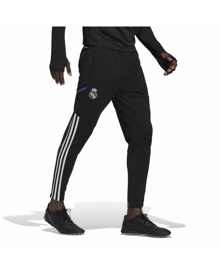 Pantaloncino da Allenamento Calcio per Adulti Real Madrid C.F. Condivo 22 Nero Uomo