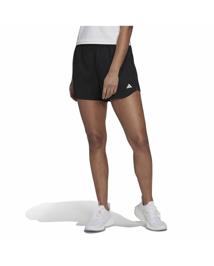Pantaloncini Sportivi da Donna Adidas Minvn Nero Pantaloncini Sportivi da Donna Adidas Minvn Nero