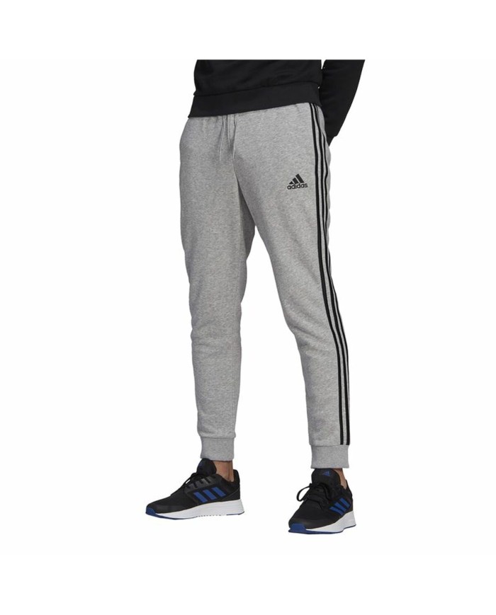 Pantalone per Adulti Adidas 3 Stripes Fl Tc Pt Grigio scuro Uomo