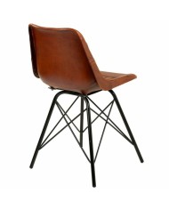 Sedia da Sala da Pranzo Alexandra House Living Marrone 78 x 49 x 46 cm Sedia da Sala da Pranzo Alexandra House Living Marrone 78 x 49 x 46 cm