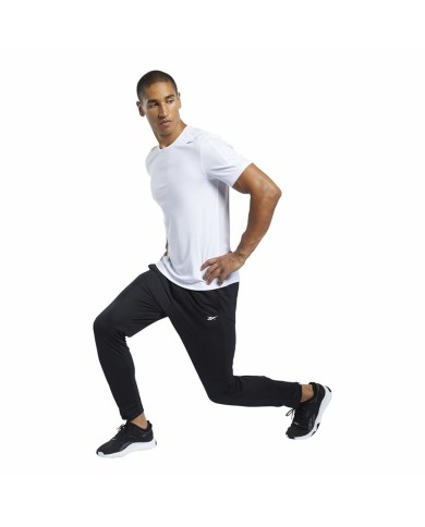Pantalone per Adulti Reebok Workout Ready Nero Uomo Pantalone per Adulti Reebok Workout Ready Nero Uomo
