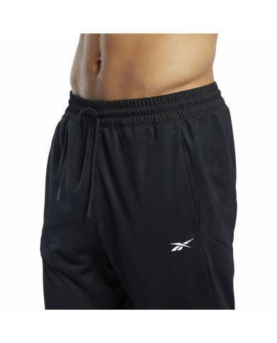 Pantalone per Adulti Reebok Workout Ready Nero Uomo Pantalone per Adulti Reebok Workout Ready Nero Uomo