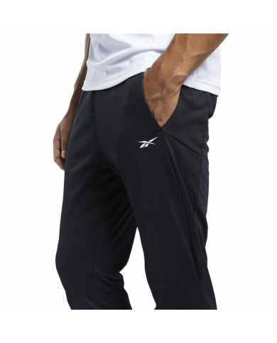 Pantalone per Adulti Reebok Workout Ready Nero Uomo Pantalone per Adulti Reebok Workout Ready Nero Uomo