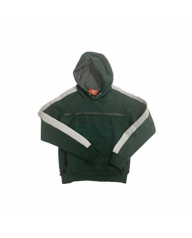 Felpa con Cappuccio Bambino Go & Win Noky Verde Felpa con Cappuccio Bambino Go & Win Noky Verde