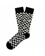 Calzini Jimmy Lion Felix Check Nero 41-46
