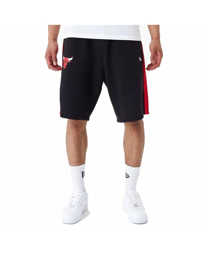 Pantaloni Corti Sportivi da Uomo New Era NBA MESH PANEL OS SHORTS CHIBUL 60435477 Nero Pantaloni Corti Sportivi da Uomo New Era NBA MESH PANEL OS SHORTS CHIBUL 60435477 Nero