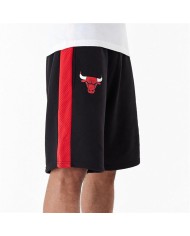 Pantaloni Corti Sportivi da Uomo New Era NBA MESH PANEL OS SHORTS CHIBUL 60435477 Nero