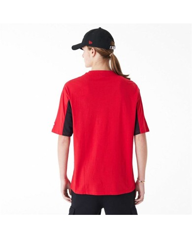 Maglia a Maniche Corte Uomo New Era NBA MESH PANEL OS TEE CHIBU 60435481 Rosso (L) Maglia a Maniche Corte Uomo New Era NBA MESH PANEL OS TEE CHIBU 60435481 Rosso (L)