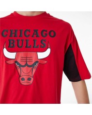 Maglia a Maniche Corte Uomo New Era NBA MESH PANEL OS TEE CHIBU 60435481 Rosso (M) Maglia a Maniche Corte Uomo New Era NBA MESH PANEL OS TEE CHIBU 60435481 Rosso (M)