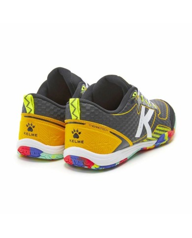 Scarpe da Calcio a 5 per Adulti Kelme Stiletto Giallo Nero Unisex Scarpe da Calcio a 5 per Adulti Kelme Stiletto Giallo Nero Unisex