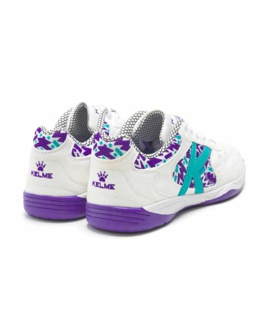Scarpe da Calcio a 5 per Adulti Kelme Indoor Copa Bianco Unisex Scarpe da Calcio a 5 per Adulti Kelme Indoor Copa Bianco Unisex