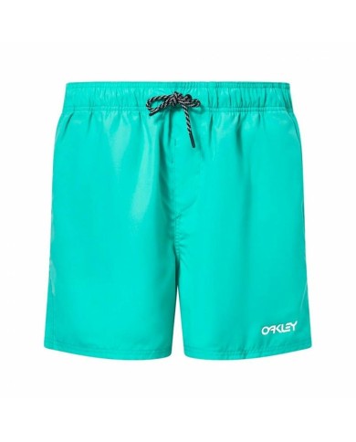 Costume da Bagno Uomo Oakley Beach Volley 16" Acqua