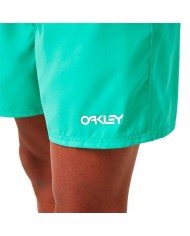 Costume da Bagno Uomo Oakley Beach Volley 16" Acqua