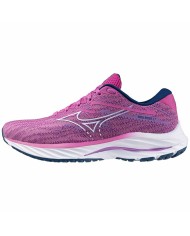 Scarpe Sportive da Donna Mizuno Wave Rider 27 Rosa chiaro Scarpe Sportive da Donna Mizuno Wave Rider 27 Rosa chiaro