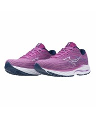 Scarpe Sportive da Donna Mizuno Wave Rider 27 Rosa chiaro Scarpe Sportive da Donna Mizuno Wave Rider 27 Rosa chiaro