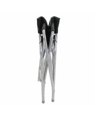 Sedia da Campeggio Pieghevole Regatta Directors Chair Nero Multicolore