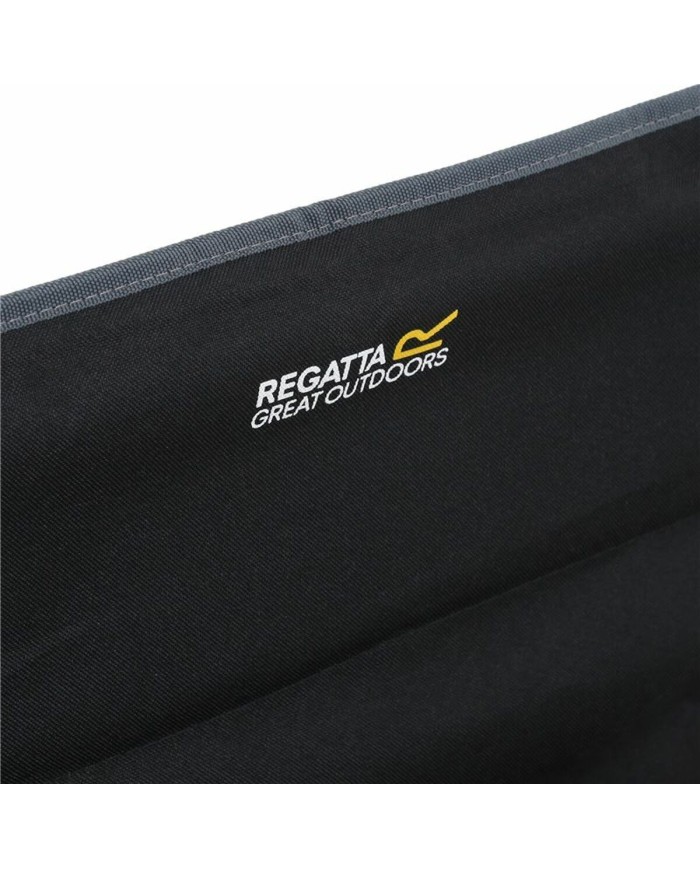 Sedia da Campeggio Pieghevole Regatta Directors Chair Nero Multicolore