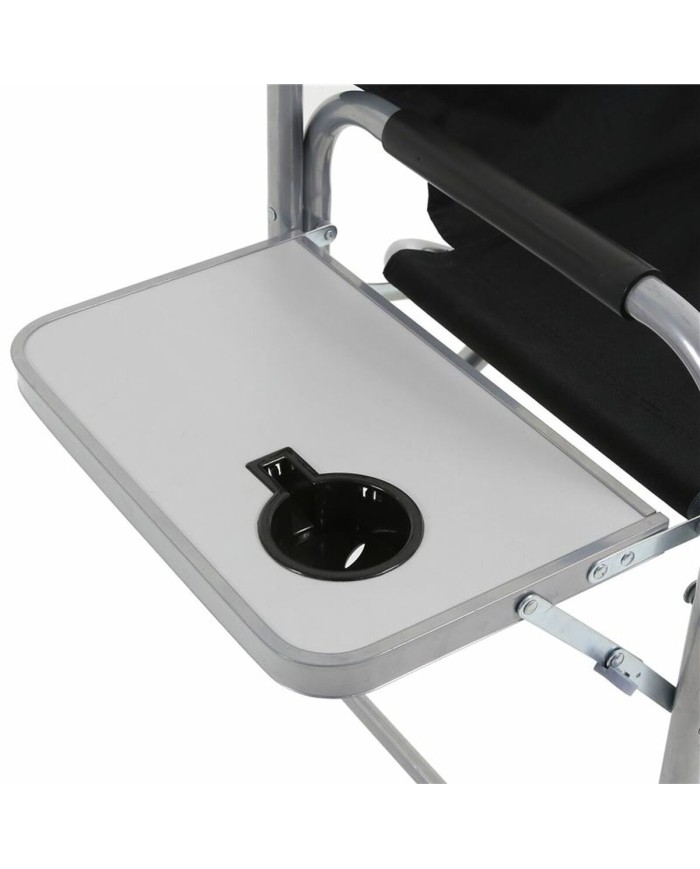 Sedia da Campeggio Pieghevole Regatta Directors Chair Nero Multicolore