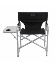 Sedia da Campeggio Pieghevole Regatta Directors Chair Nero Multicolore