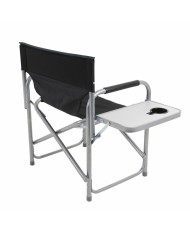 Sedia da Campeggio Pieghevole Regatta Directors Chair Nero Multicolore