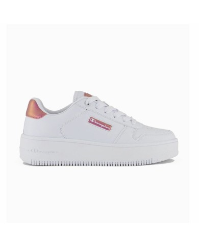 Scarpe da Running per Adulti Champion Rebound Platform Glitz Low Cut Bianco Scarpe da Running per Adulti Champion Rebound Platform Glitz Low Cut Bianco