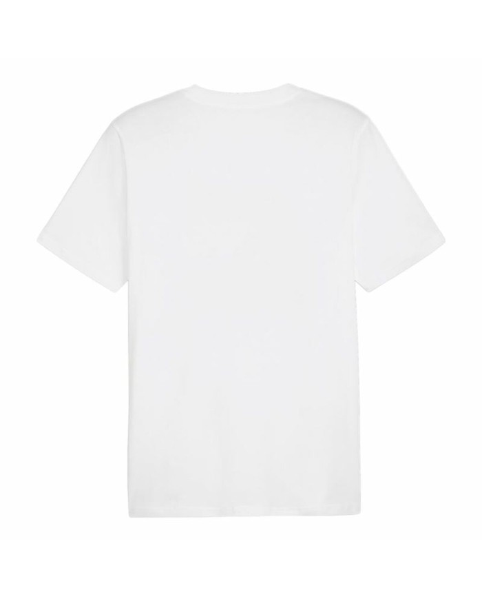 Maglia a Maniche Corte Uomo Puma GRAPHICS Summer Bianco Maglia a Maniche Corte Uomo Puma GRAPHICS Summer Bianco