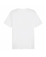 Maglia a Maniche Corte Uomo Puma GRAPHICS Summer Bianco Maglia a Maniche Corte Uomo Puma GRAPHICS Summer Bianco
