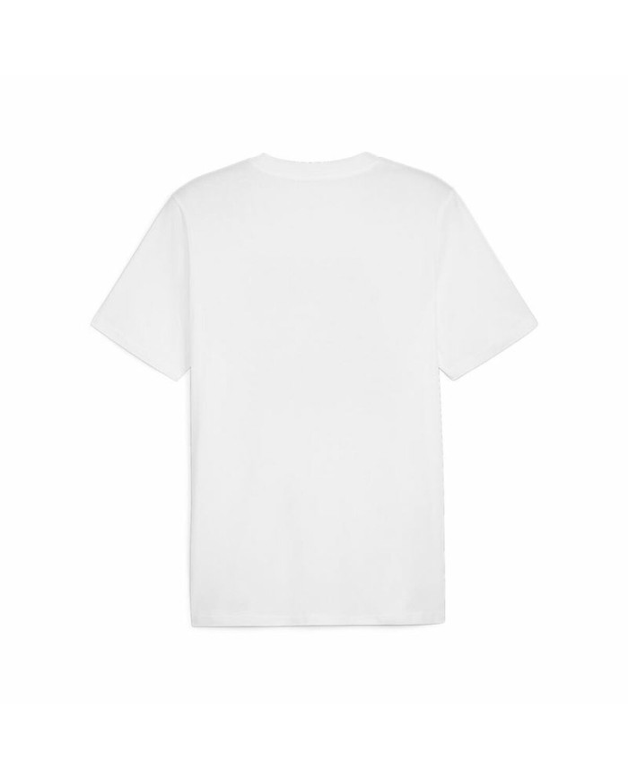 Maglia a Maniche Corte Uomo Puma GRAPHICS Summer Bianco Maglia a Maniche Corte Uomo Puma GRAPHICS Summer Bianco