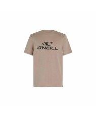 Maglia a Maniche Corte Uomo O'Neill Logo Marrone Chiaro