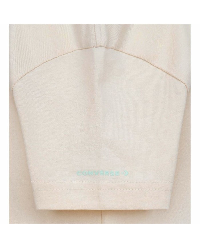 Maglia a Maniche Corte per Bambini Converse Core Sse Salmone Maglia a Maniche Corte per Bambini Converse Core Sse Salmone