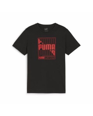 Maglia a Maniche Corte per Bambini Puma Graphic Maglia a Maniche Corte per Bambini Puma Graphic