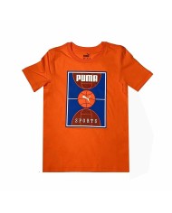Maglia a Maniche Corte per Bambini Puma Graphic
