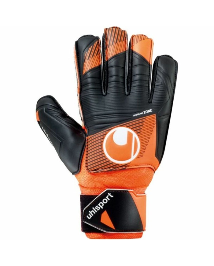 Guanti da Portiere Uhlsport Soft Ressist+ Flex Frame Nero Adulti