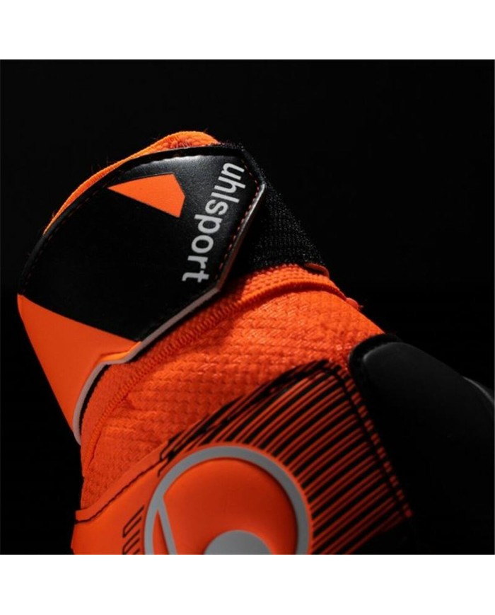 Guanti da Portiere Uhlsport Soft Ressist+ Flex Frame Nero Adulti