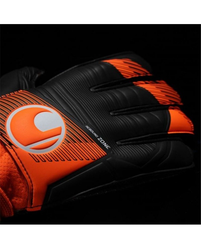 Guanti da Portiere Uhlsport Soft Ressist+ Flex Frame Nero Adulti